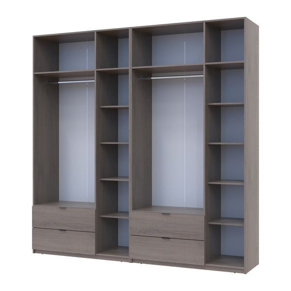 Комплект шаф для одягу Doros Лукас (2 шт.) 240х50х240 см Канноло (DRS-011850) DRS-011850 фото