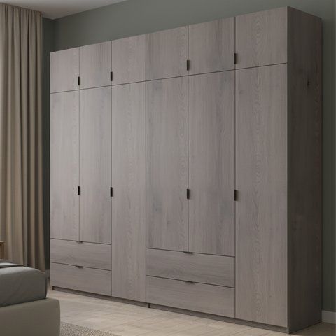 Комплект шаф для одягу Doros Лукас (2 шт.) 255х50х240 см Канноло (DRS-011851) DRS-011851 фото