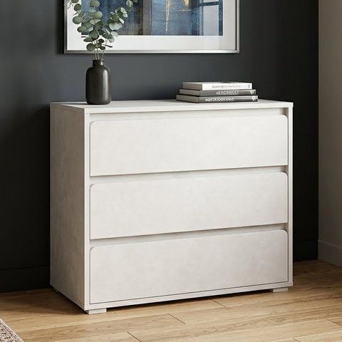 Комод на 3 шухляди LION АРТ-1 90х43х80 см Бетон Style (LION-045387) LION-045387 фото