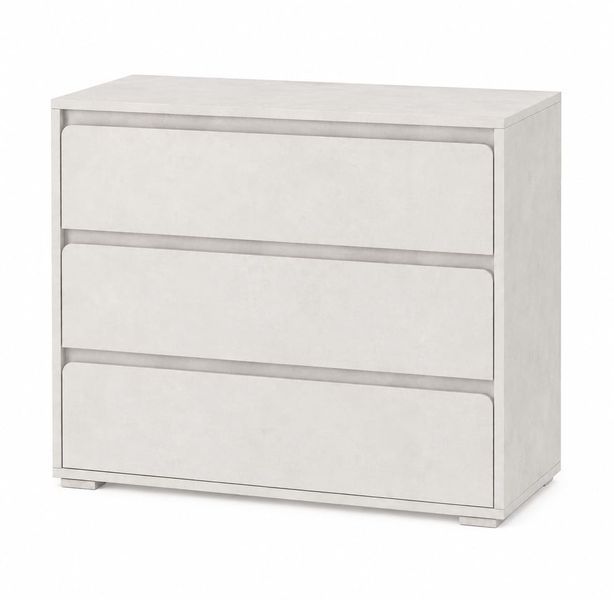 Комод на 3 шухляди LION АРТ-1 90х43х80 см Бетон Style (LION-045387) LION-045387 фото