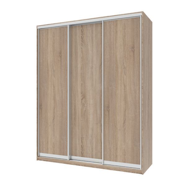 Шкаф-купе трехдверный Doros Сити Лайт 180х60х225 см Дуб сонома (DRS-011095) DRS-011095 фото
