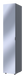 Шкаф-пенал с зеркалом Doros Гелар 39х49,5х203,4 см Графит (DRS-011130) DRS-011130 фото 3