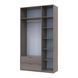 Шафа розпашна з антресоллю Doros Лукас 135х50х240 см Канноло (DRS-011883) DRS-011883 фото 4