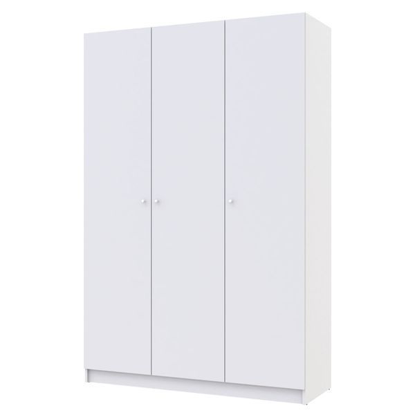 Шкаф распашной для одежды Doros Промо 135х48х204 см Белый (DRS-011204) DRS-011204 фото