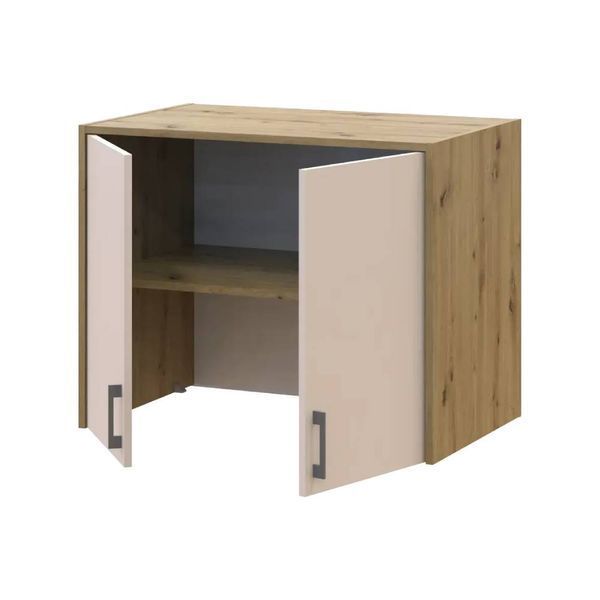Антресоль высокая Doros Ронди Дуб Артизан/Кашемир 2 ДСП 82х52х65 (DRS-011908) DRS-011908 фото