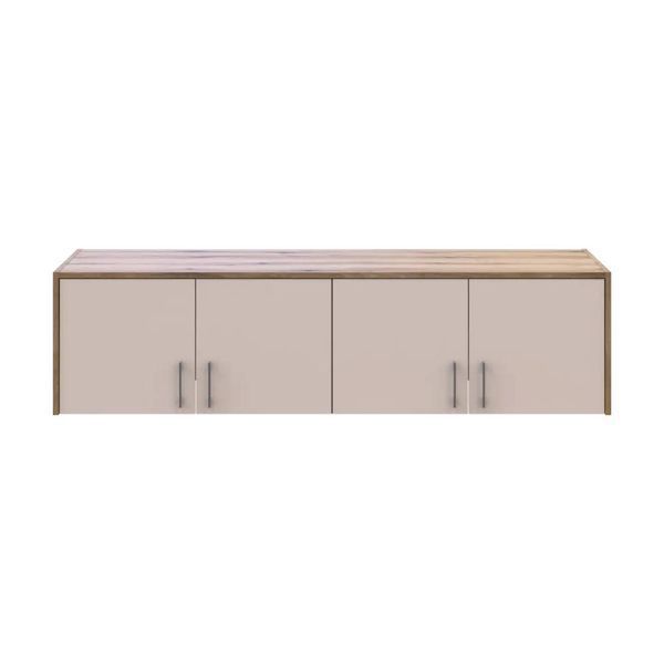 Антресоль Doros Ронди Дуб Артизан/Кашемир 4 ДСП 160х52х41 DRS-011601 (80737833) DRS-011601 фото