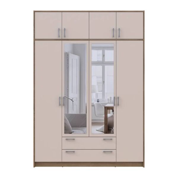 Антресоль Doros Ронди Дуб Артизан/Кашемир 4 ДСП 160х52х41 DRS-011601 (80737833) DRS-011601 фото