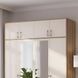 Антресоль висока Doros Ронді Дуб Артизан/Кашемір 4 ДСП 160х52х65 (DRS-011910) DRS-011910 фото 1