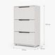 Тумба для взуття з ящиками LION ТО-2 70,4x28,2x123,4 см Бетон темний (LION-045316) LION-045316 фото 4