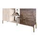 Комод открытый на золотых металлических ножках LION Грей Самоа дымчатый/Дерево (LION-042785) LION-042785 фото 2